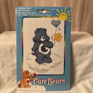 Care Bears - Bedtime Bear the Dreamer - Counted Cross Stitch Kit 39060, NEW